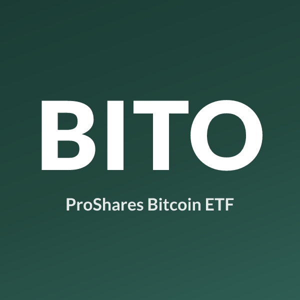 BITO ETF ticker symbol, ProShares Bitcoin ETF