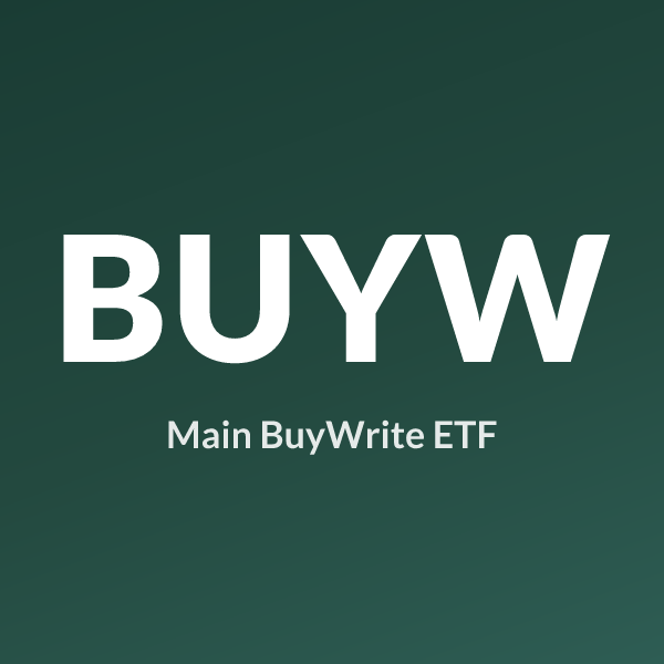 BUYW ETF ticker symbol, Main BuyWrite ETF