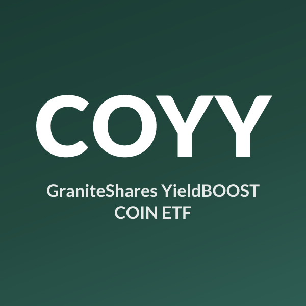 COYY ETF ticker symbol, GraniteShares YieldBOOST COIN ETF