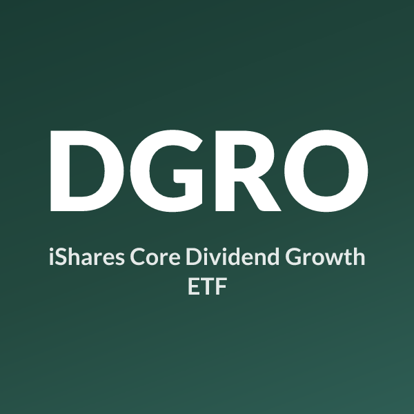 DGRO ETF ticker symbol, iShares Core Dividend Growth ETF
