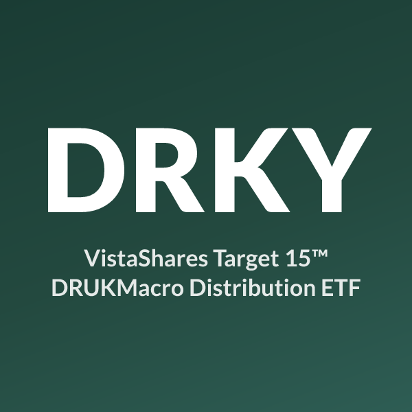 DRKY ETF ticker symbol, VistaShares Target 15™ DRUKMacro Distribution ETF