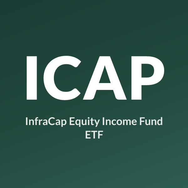 ICAP ETF logo and ticker symbol, InfraCap Equity Income Fund ETF