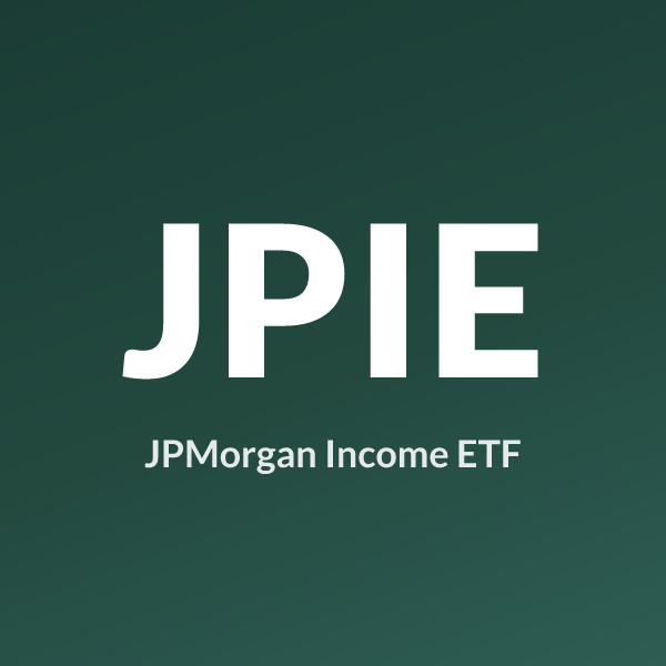 JPIE ETF logo and ticker symbol, JPMorgan Income ETF
