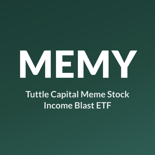 MEMY ETF ticker symbol, Tuttle Capital Meme Stock Income Blast ETF