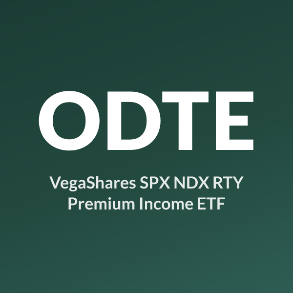 ODTE ETF ticker symbol, VegaShares SPX NDX RTY Premium Income ETF