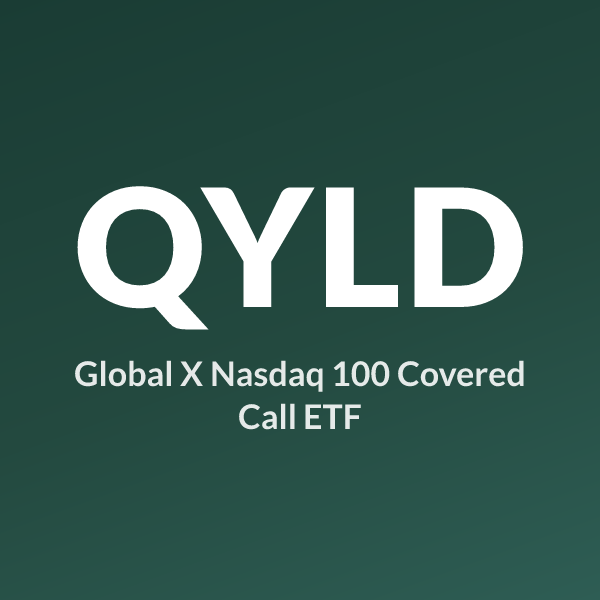 QYLD ETF ticker symbol, Global X Nasdaq 100 Covered Call ETF