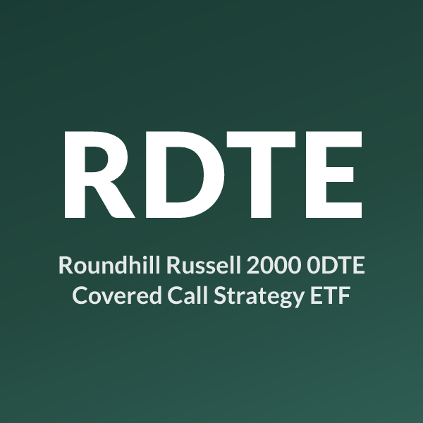 RDTE ETF ticker symbol, Roundhill Russell 2000 0DTE Covered Call Strategy ETF