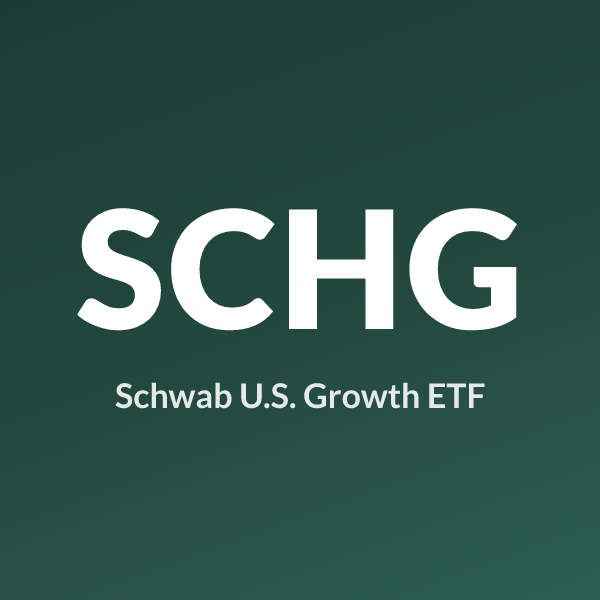 SCHG ETF ticker symbol, Schwab U.S. Growth ETF