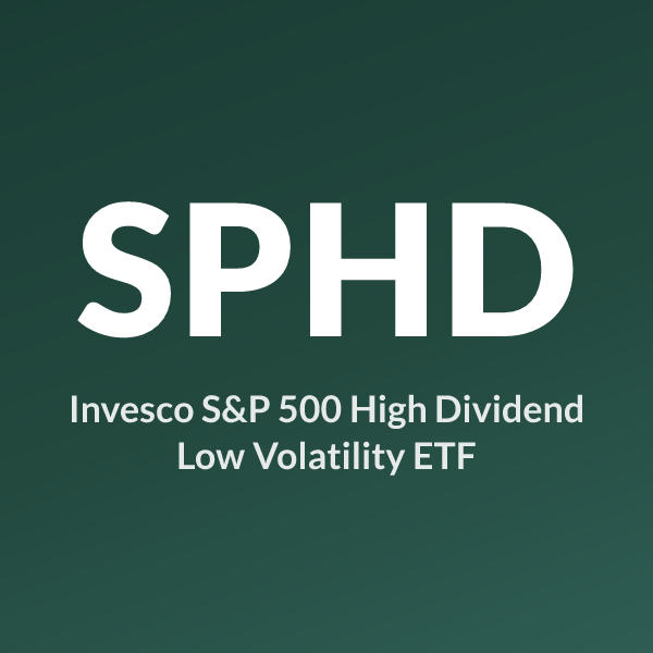 SPHD ETF ticker symbol, Invesco S&P 500 High Dividend Low Volatility ETF