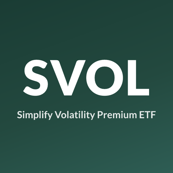 SVOL ETF ticker symbol, Simplify Volatility Premium ETF