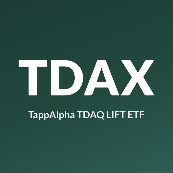 TDAX ETF ticker symbol, TappAlpha TDAQ LIFT ETF