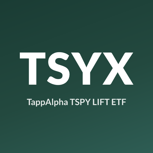 TSYX ETF ticker symbol, TappAlpha TSPY LIFT ETF