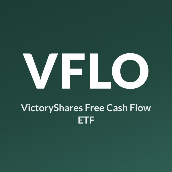 VFLO ETF ticker symbol, VictoryShares Free Cash Flow ETF