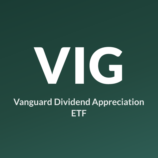 VIG ETF ticker symbol, Vanguard Dividend Appreciation ETF