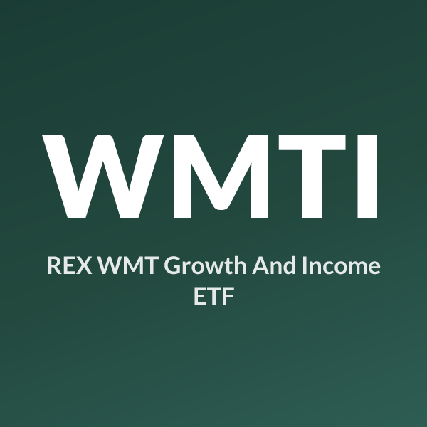 WMTI ETF ticker symbol, REX WMT Growth And Income ETF