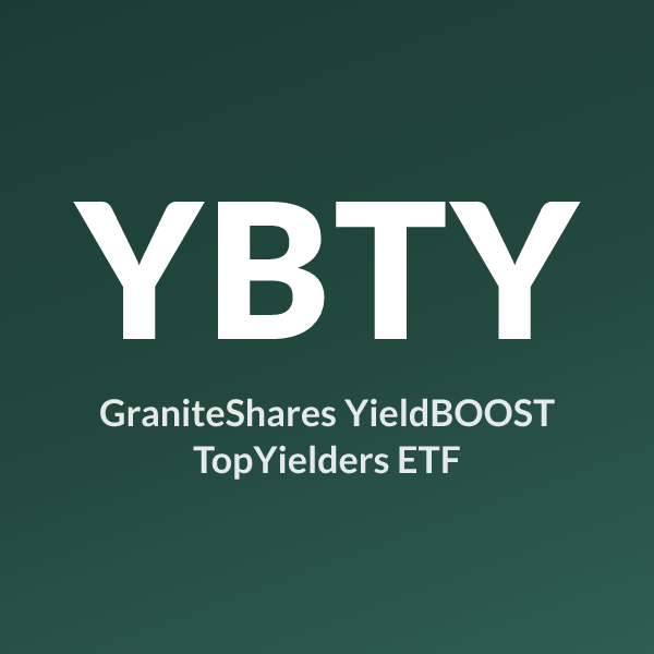 YBTY ETF ticker symbol, GraniteShares YieldBOOST TopYielders ETF
